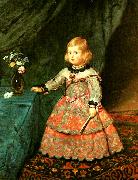 Diego Velazquez infanta margarita vid tre ars alder china oil painting reproduction